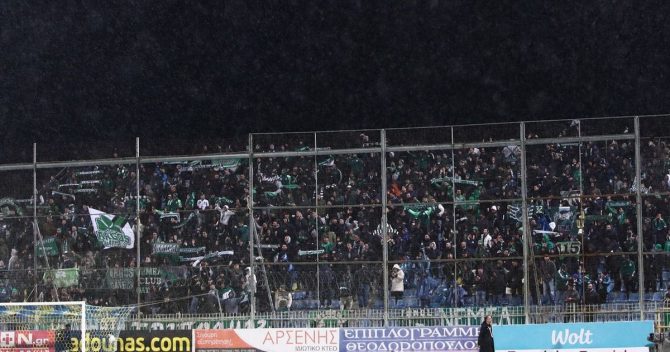 Παναθηναϊκός: Με τον κόσμο στο πλευρό του στην Τρίπολη