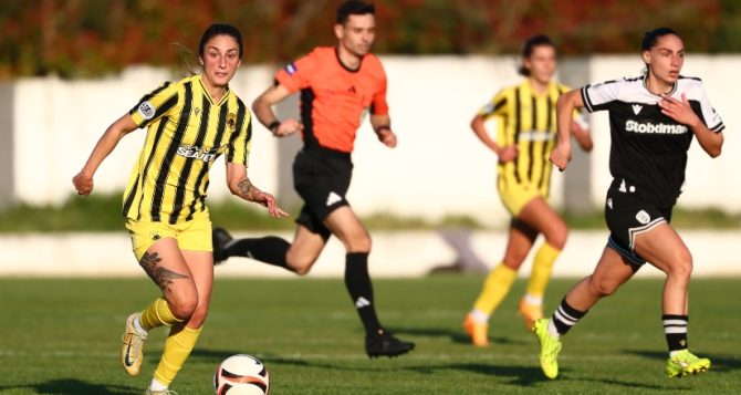 Ποδόσφαιρο Γυναικών: Ήττα στη Θεσσαλονίκη για την ΑΕΚ που θα πάει για την ανατροπή