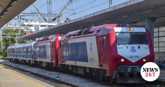 Hellenic Train: Τρένο ακινητοποιήθηκε λόγω βλάβης στην Οινόη – Tαλαιπωρία για εκατοντάδες επιβάτες