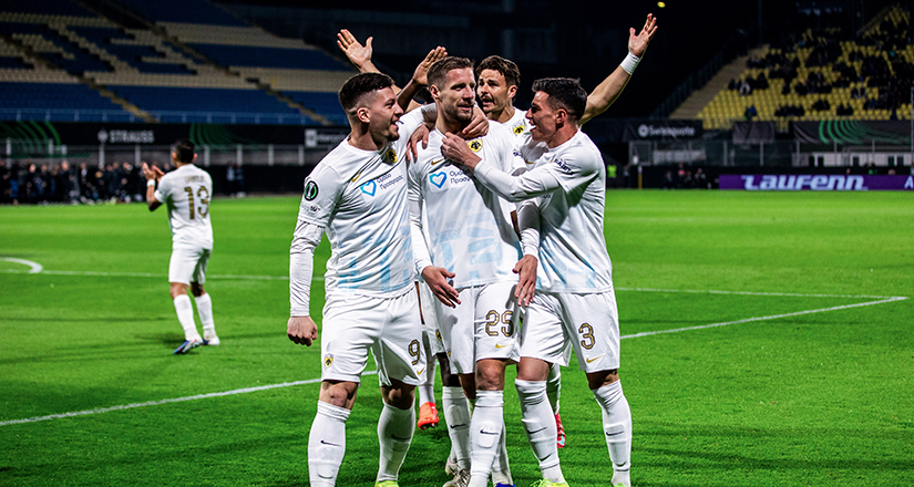 «Οδοστρωτήρας» ΑΕΚ στο Τσέλιε, έφτιαξε τον δρόμο για τους «8»