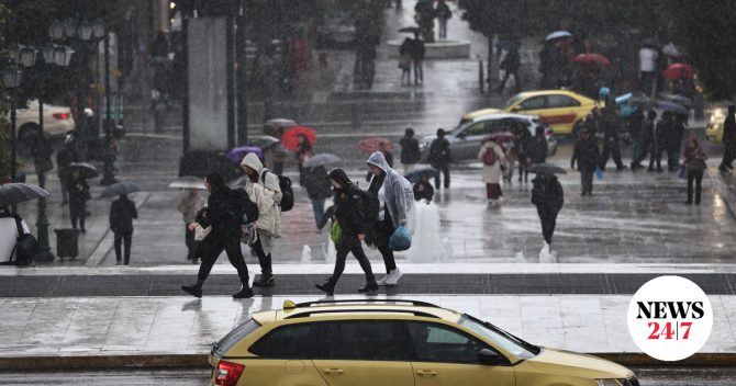 Κακοκαιρία Erminio: Σε κόκκινο συναγερμό ο Δήμος Αθηναίων