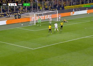 ΑΕΚ – Ράγιο Βαγεκάνο: Η πτώση του Βάργκα και η διαμαρτυρία!