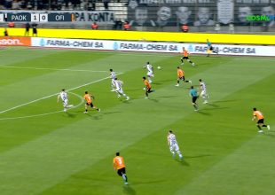 ΠΑΟΚ – ΟΦΗ: Άνοιξε το σκορ ο Μιχαηλίδης, ισοφάρισε ο Φούντας τον τελικό (VID)