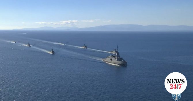 Στο λιμάνι του Πειραιά για πρώτη φορά η φρεγάτα “Κίμων”