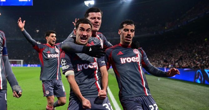 Ολυμπιακός: Η μοναδική ελληνική ομάδα στο Top-100 των πιο ακριβών συλλόγων στον κόσμο