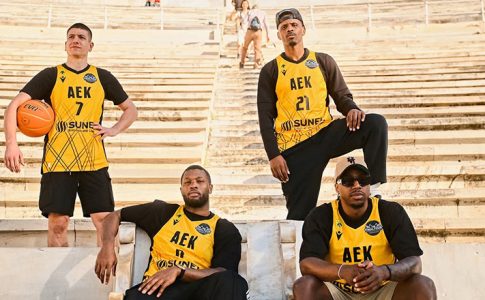 Εντυπωσιακή φωτογράφιση της ΑΕΚ BC στο Καλλιμάρμαρο πριν το Final Four