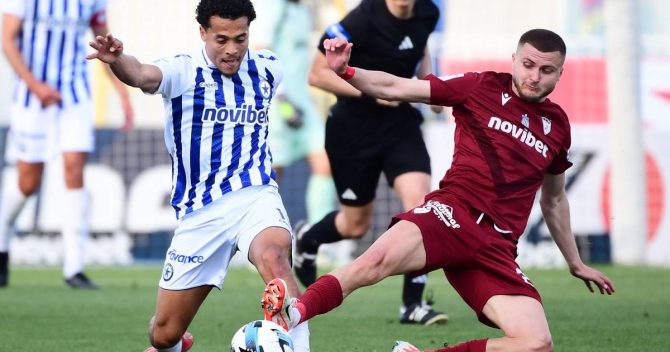 Ατρόμητος – ΑΕΛ: Τα πέντε γκολ, η αποβολή του Τσούμπερ και τα highlights της ματσάρας στο Περιστέρι