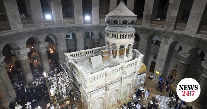 Άγιος Φως: Στα Ιεροσόλυμα η ελληνική αποστολή – Πότε φτάνει στην Ελλάδα