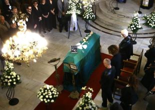 Παναθηναϊκός: Ο Γιώργος Γονιός κηδεύτηκε με τη σημαία των πράσινων