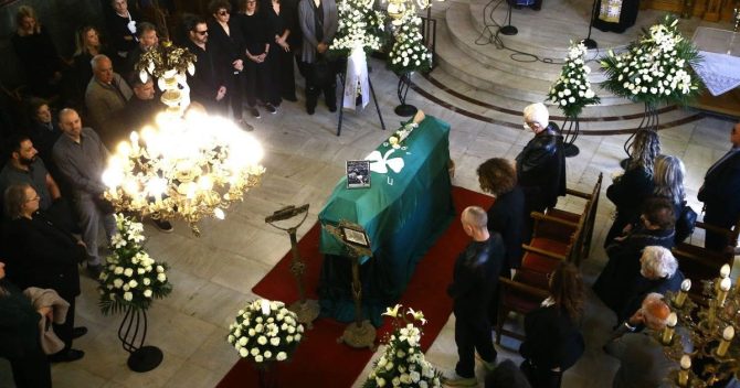 Παναθηναϊκός: Ο Γιώργος Γονιός κηδεύτηκε με τη σημαία των πράσινων