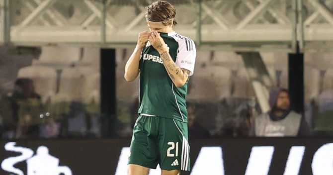 Παναθηναϊκός – Ολυμπιακός: Η αντίδραση του Γεντβάι με το λάθος του που οδήγησε στο γκολ του Μαρτίνς