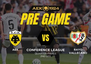 PRE GAME από την Allwyn Arena για το ΑΕΚ – Ράγιο Βαγιεκάνο