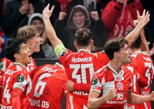 Conference League: Άλμα πρόκρισης στα ημιτελικά για Μάιντς Κρίσταλ Πάλας και Σαχτάρ