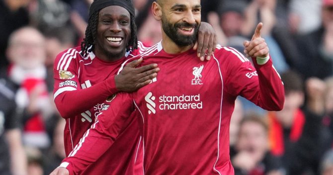 Λίβερπουλ – Φούλαμ 2-0: Οι reds καθάρισαν σε πέντε λεπτά και εδραιώνονται σε τροχιά Champions League