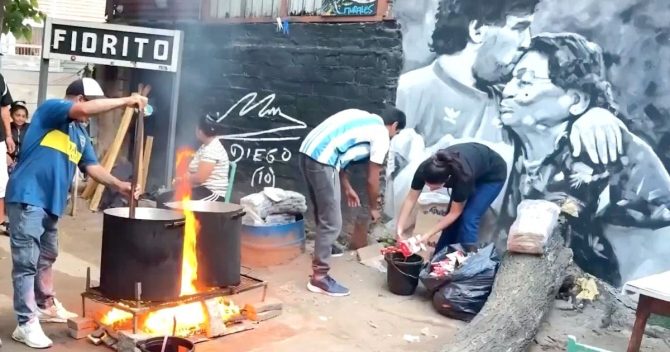 Μαραντόνα: Το πατρικό του σπίτι έγινε χώρος συσσιτίου για ανθρώπους που έχουν ανάγκη