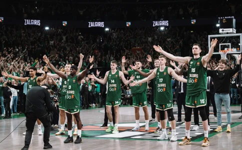 Ζάλγκιρις – Παρί: με combo εξάδας οι Λιθουανοί
