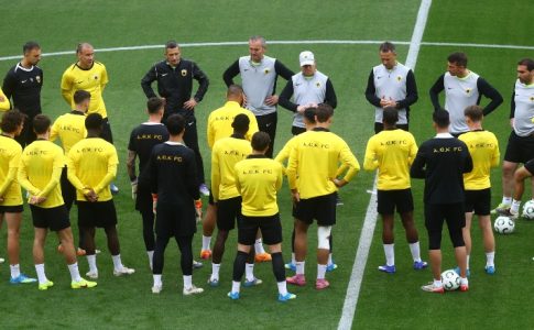 Τα “κλικ” από την τελευταία προπόνηση της ΑΕΚ πριν τη Ράγιο (ΦΩΤΟ)