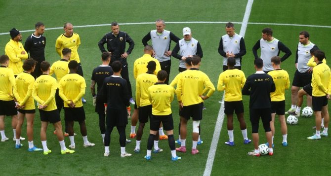 Το VIDEO της ΑΕΚ από την σημερινή προπόνηση στα Σπάτα (vid)