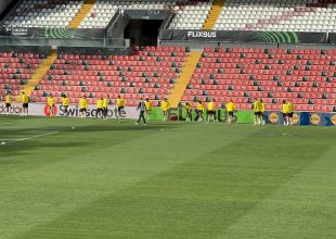 H προπόνηση της ΑΕΚ στο Βαγιέκας πριν τη μεγάλη μάχη με τη Ράγιο (pics+vid)