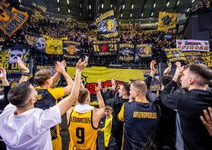 «Τιγκάρει» η Sunel Arena για τον τελικό πρόκρισης της ΑΕΚ με τη Μπανταλόνα