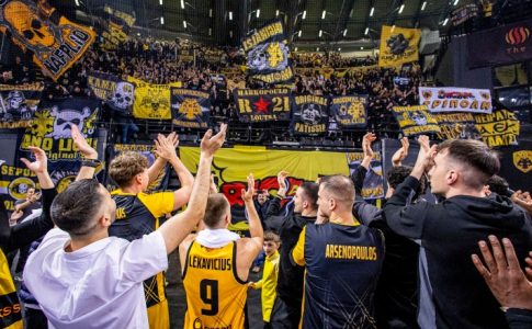 «Τιγκάρει» η Sunel Arena για τον τελικό πρόκρισης της ΑΕΚ με τη Μπανταλόνα