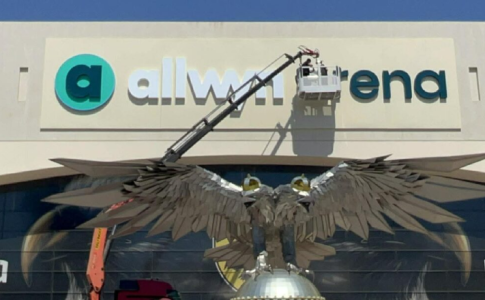 Αλλάζει η επιγραφή της Allwyn Arena