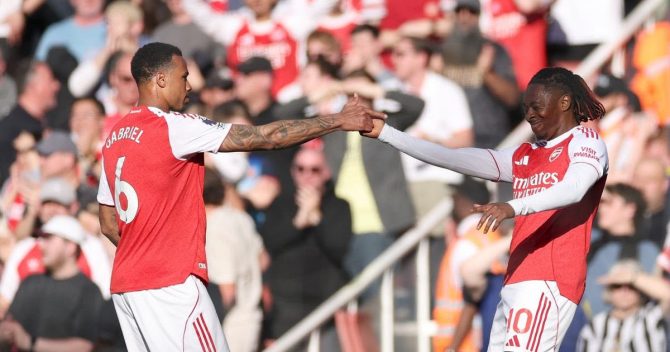 Άρσεναλ – Νιουκάστλ 1-0: Ο Έζε έστειλε και πάλι στην κορυφή τους “κανονιέρηδες”