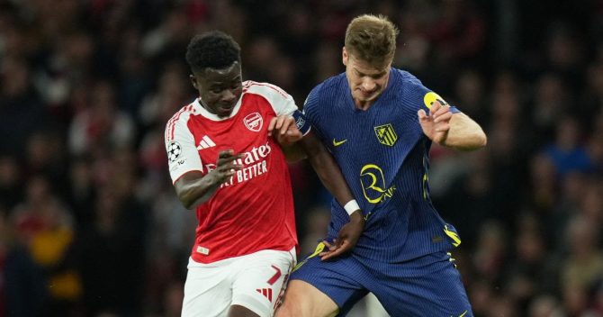 Champions League: Που θα δείτε τον πρώτο αγώνα της Ατλέτικο με την Άρσεναλ