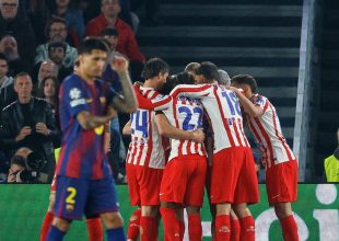 Μπαρτσελόνα – Ατλέτικο 0-2: Οι ροχιμπλάνκος υπέταξαν στο Καμπ Νόου τους μπλαουγκράνα των 10 παικτών και πήραν ισχυρό αβαντάζ πρόκρισης