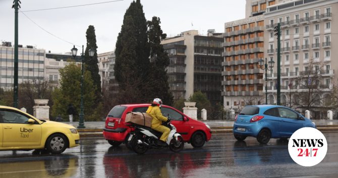 Κίνηση στους δρόμους: Στο “κόκκινο” Κηφισός και Κηφισίας λόγω της κακοκαιρίας