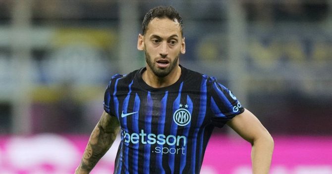 Ίντερ: Αμφίβολος ο Τσαλχάνογλου για τον τελικό του Coppa Italia