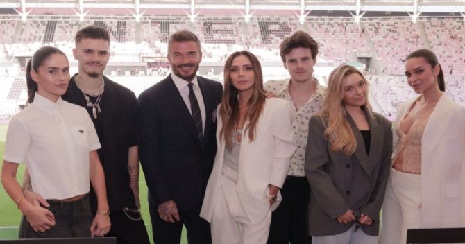 Μπέκαμ: “Όνειρο ζωής” το νέο γήπεδο της Ίντερ Μαϊάμι – Με την οικογένεια στο πλευρό του, αλλά πάλι χωρίς τον Μπρούκλιν