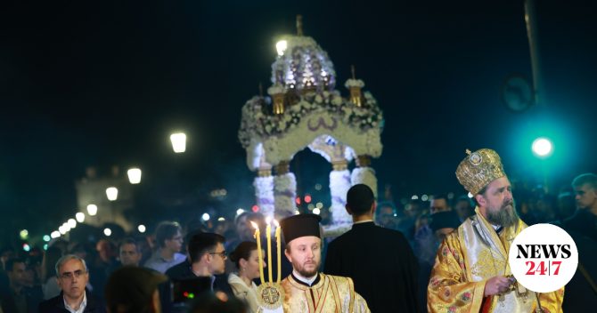 Συνάντηση πέντε Επιταφίων στη Θεσσαλονίκη απόψε