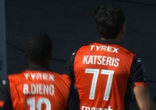 Πάνος Κατσέρης: Σκόραρε ο Έλληνας δεξιός μπακ στο Λοριάν