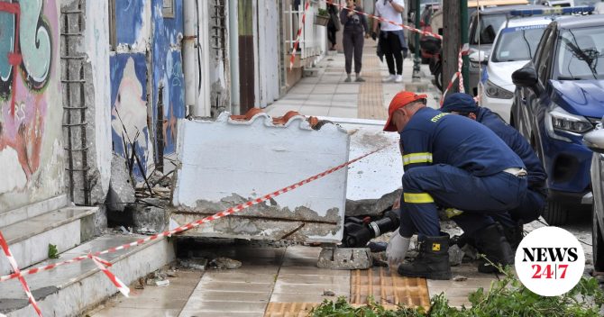 Τραγωδία στην Κόρινθο: Η ΕΛ.ΑΣ αναζητά άτομα προς σύλληψη μετά την κατάρρευση μπαλκονιού