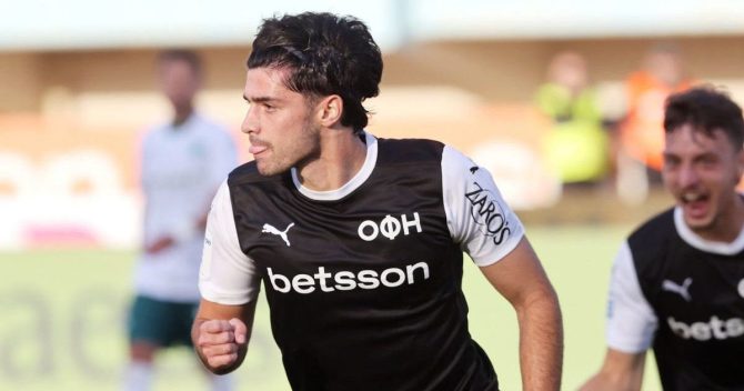 ΟΦΗ – Λεβαδειακός 2-0: Με Κωστούλα και Νους πλησίασε την 5η θέση και πηγαίνει ανεβασμένος στον τελικό του Κυπέλλου Ελλάδας Betsson