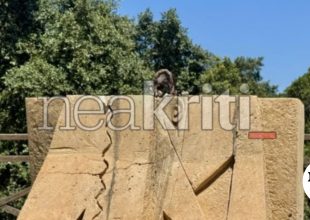 Ηράκλειο: Άγνωστοι βανδάλισαν την προτομή του Νίκου Ξυλούρη