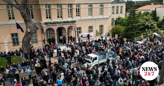 Στο “πόδι” η Λέσβος: Μία από τις μεγαλύτερες κινητοποιήσεις των τελευταίων ετών για την κτηνοτροφία