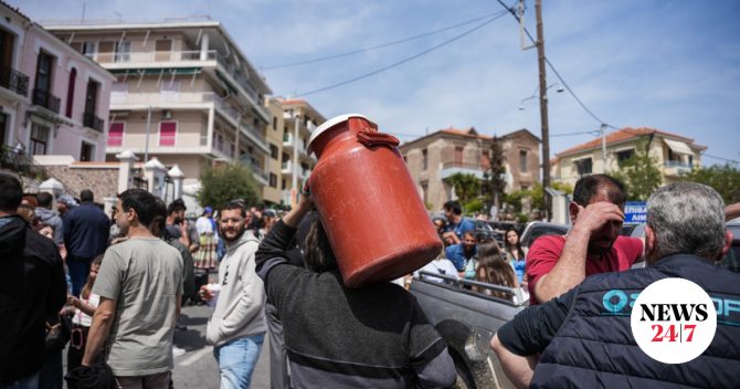 Μυτιλήνη: Συνεχίζουν τις διαμαρτυρίες οι κτηνοτρόφοι – Τα αιτήματα των τυροκόμων