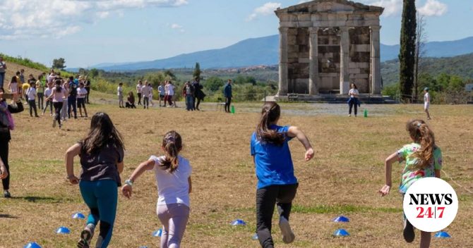 Ρεκόρ συμμετοχών στην 8η Πανελλήνια Διημερίδα αθλοΠΑΙΔΕΙΑΣ Κλασικού Αθλητισμού στην Αρχαία Μεσσήνη