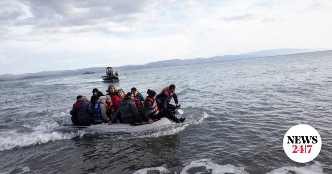 Επιχείρηση διάσωσης 43 μεταναστών νότια της Κρήτης