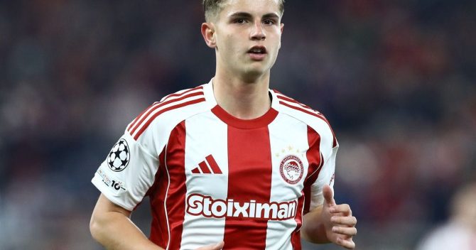 Ολυμπιακός: Ο Μουζακίτης στα κορυφαία ταλέντα των Βαλκανίων