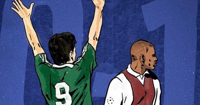 Παναθηναϊκός: Το εντυπωσιακό εικαστικό των πρασίνων για τη συμπλήρωση 30 χρόνων από το ιστορικό γκολ του Βαζέχα κόντρα στον Άγιαξ