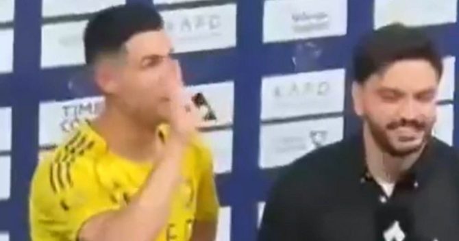 Κριστιάνο Ρονάλντο στους οπαδούς της Αλ Αχλί: “Έχω πέντε Champions League”