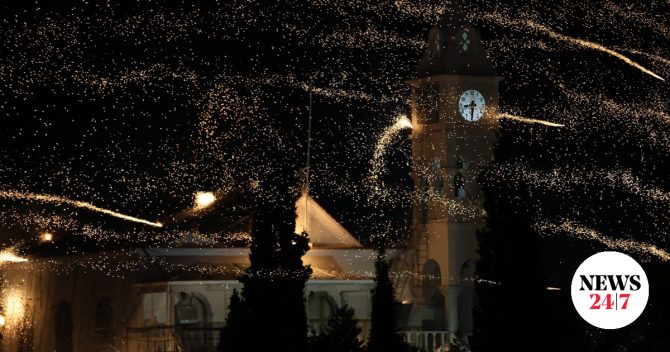 Η Ανάσταση σε όλη την Ελλάδα – Εικόνες κατάνυξης και εορτασμών