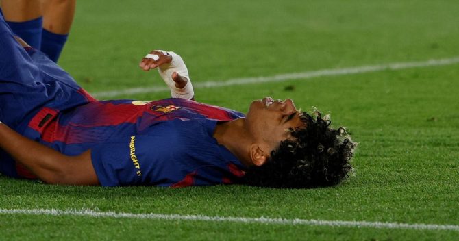 Μπαρτσελόνα: Συνεχίζεται η αγωνία για Γιαμάλ, που κινδυνεύει να χάσει το υπόλοιπο της La Liga