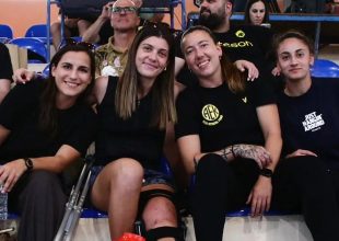 Δίπλα στο Γυναικείο τμήμα Χάντμπολ και τα κορίτσια της Ένωσης (pic)