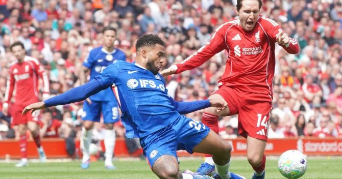Λίβερπουλ – Τσέλσι 1-1: Σε απόλυτη ισορροπία το ντέρμπι στο Άνφιλντ