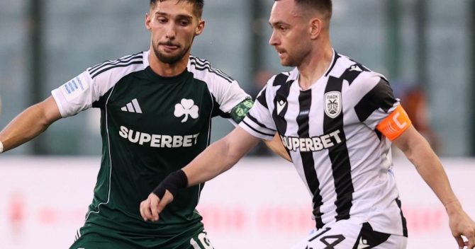 Τα highlights από το 2-2 του Παναθηναϊκού με τον ΠΑΟΚ στη Λεωφόρο για την τελευταία αγωνιστική των playoffs της Stoiximan Super League