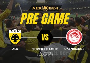 PRE GAME: Η πρωταθλήτρια ΑΕΚ υποδέχεται τον Ολυμπιακό
